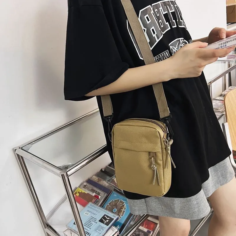 Women's & Men's & Canvas Mori Style Leisure Simple Crossbody Bags