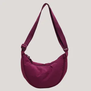 Women's & Men's & Commuter Simple Waterproof Lightweight Dumpling Crossbody Bags