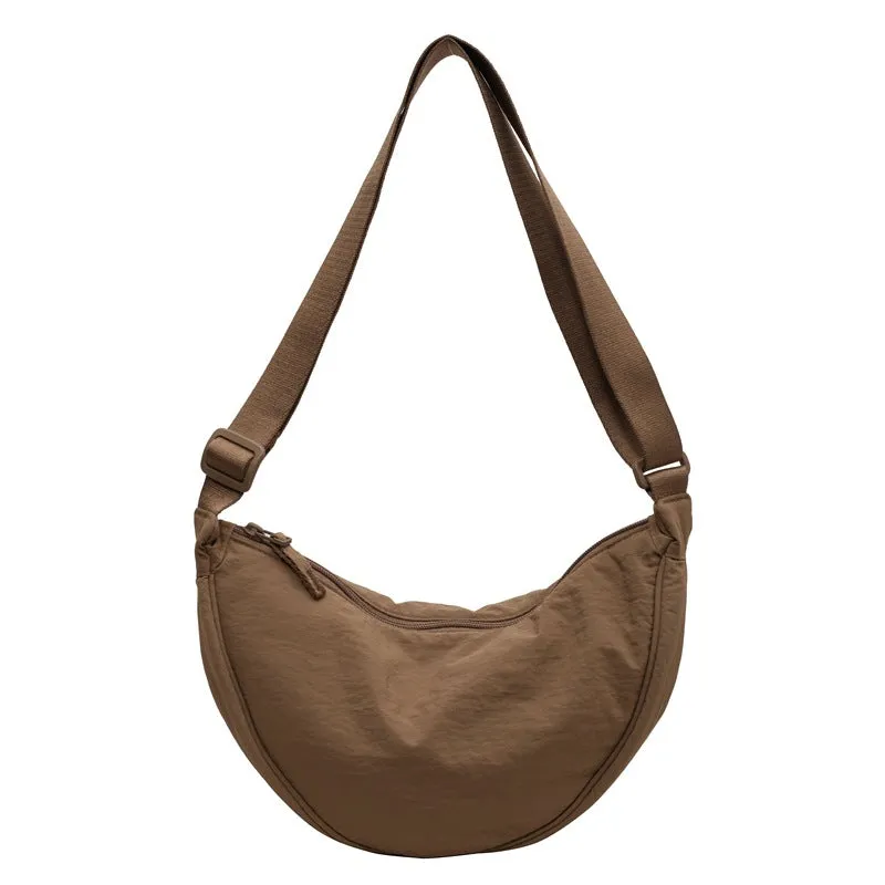 Women's & Men's & Commuter Simple Waterproof Lightweight Dumpling Crossbody Bags