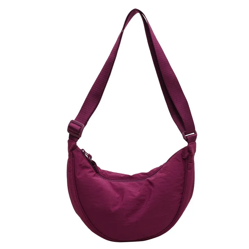 Women's & Men's & Commuter Simple Waterproof Lightweight Dumpling Crossbody Bags