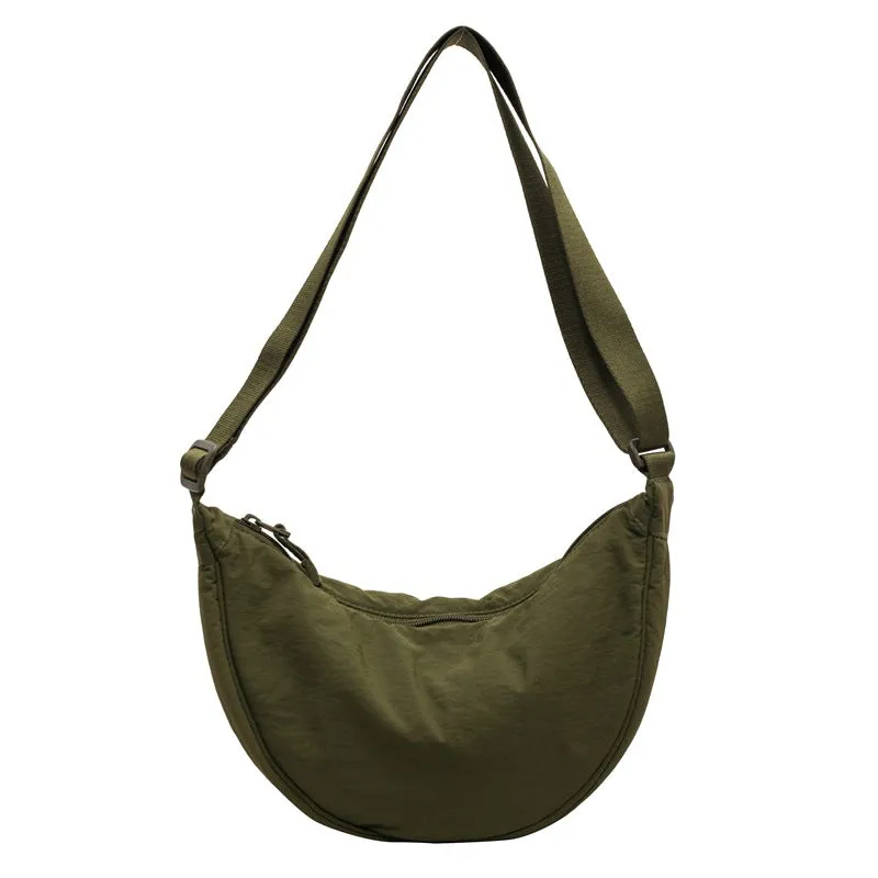 Women's & Men's & Commuter Simple Waterproof Lightweight Dumpling Crossbody Bags