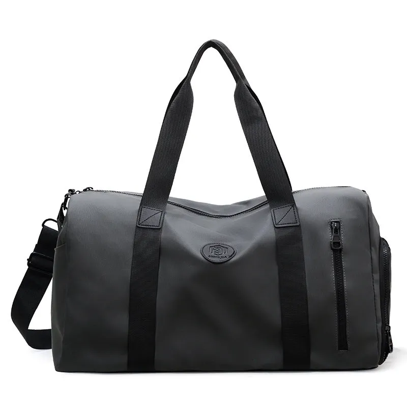 Women's & Men's & Large Capacity High-grade Pure Color Travel Bags