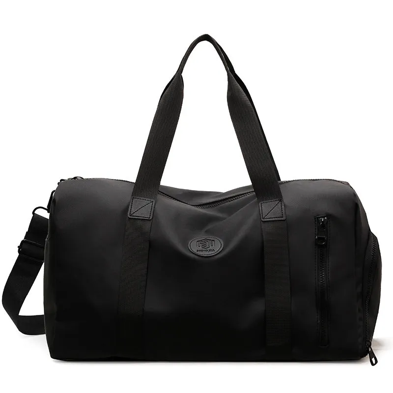 Women's & Men's & Large Capacity High-grade Pure Color Travel Bags