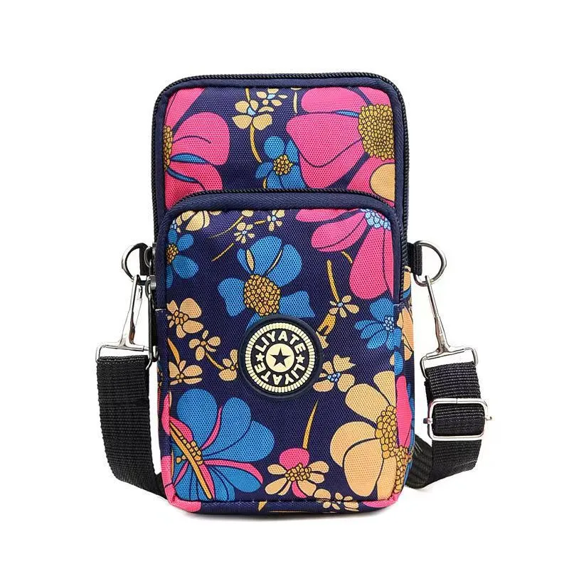 Women's & Men's & Mobile Minimalism Running Oxford Cloth Phone Bags