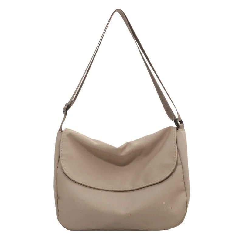 Women's & Men's & Preppy Style Nylon Cloth Fashion Crossbody Bags