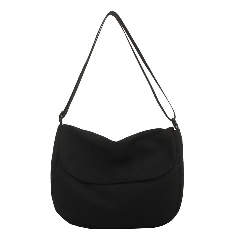 Women's & Men's & Preppy Style Nylon Cloth Fashion Crossbody Bags