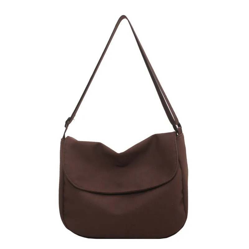 Women's & Men's & Preppy Style Nylon Cloth Fashion Crossbody Bags