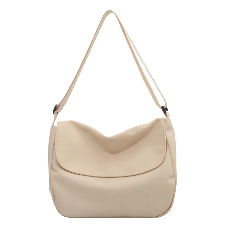 Women's & Men's & Preppy Style Nylon Cloth Fashion Crossbody Bags