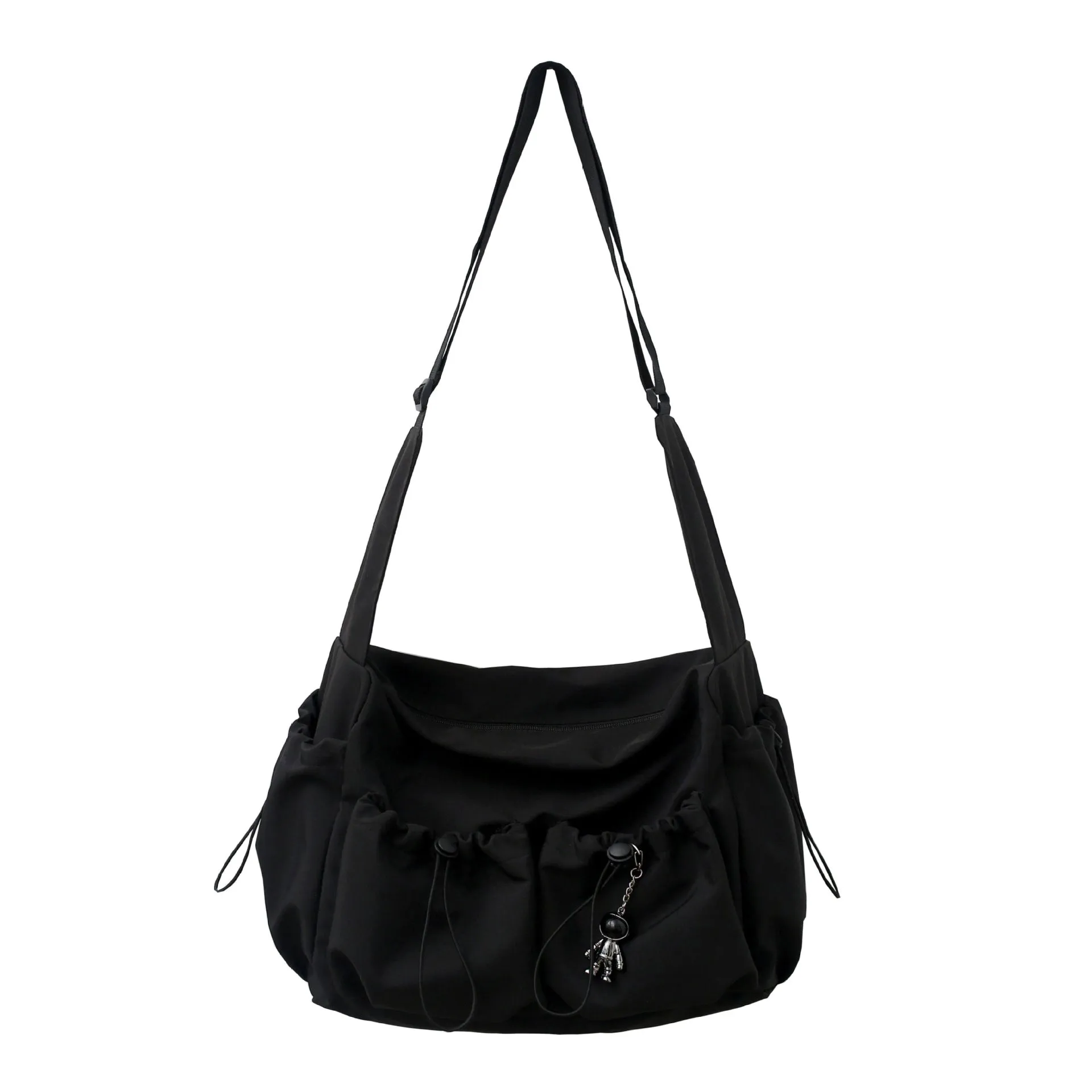 Women's & Men's Artistic Green Style Solid Color Couple Fashion Crossbody Bags