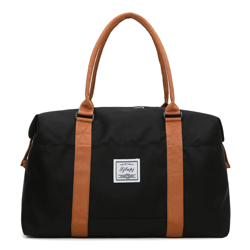 Women's & Men's Contrast Color Business Trips For Dry Travel Bags