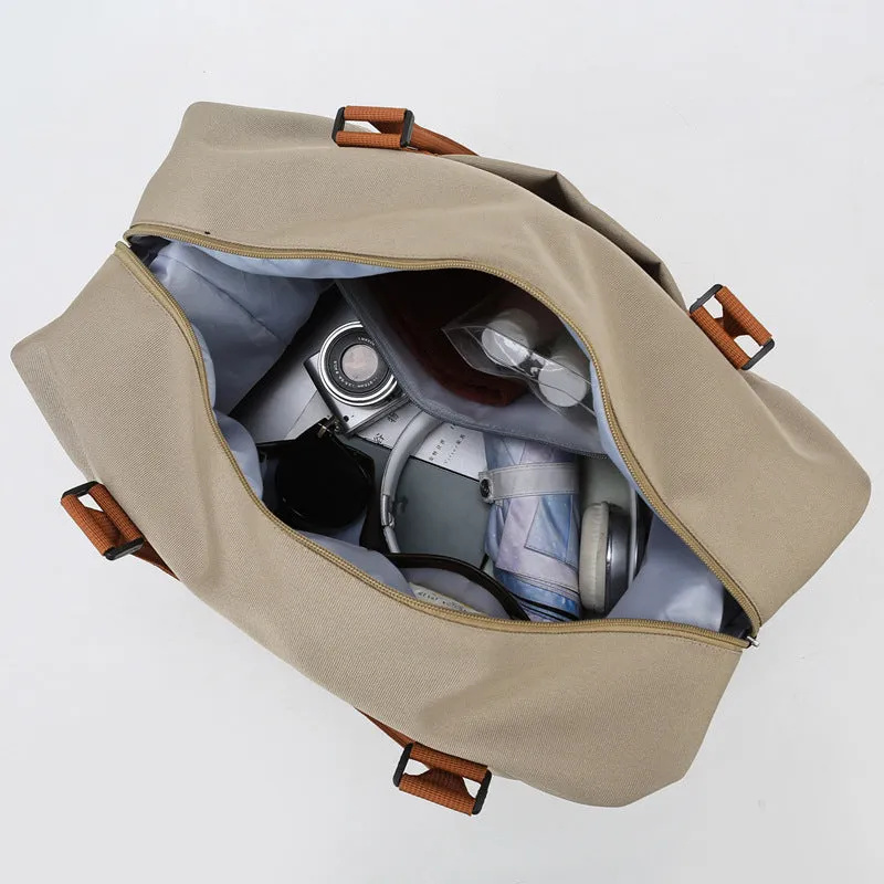 Women's & Men's Contrast Color Business Trips For Dry Travel Bags