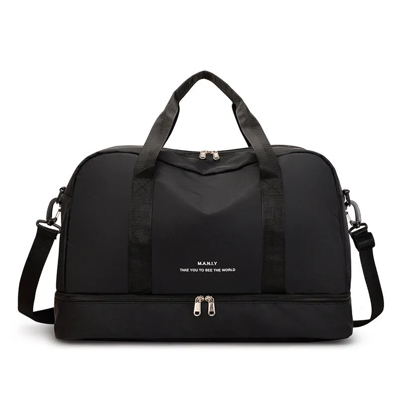 Women's & Men's Large Capacity Short Business Trip Lightweight Travel Bags