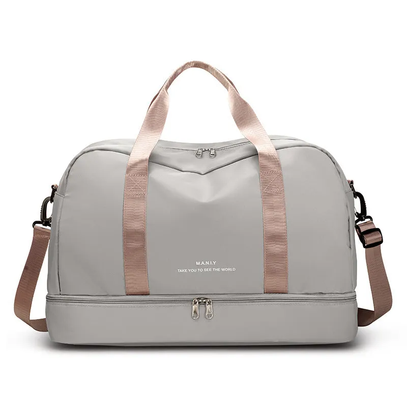 Women's & Men's Large Capacity Short Business Trip Lightweight Travel Bags