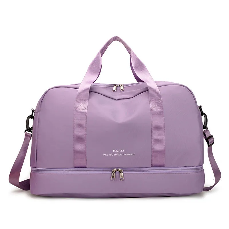 Women's & Men's Large Capacity Short Business Trip Lightweight Travel Bags