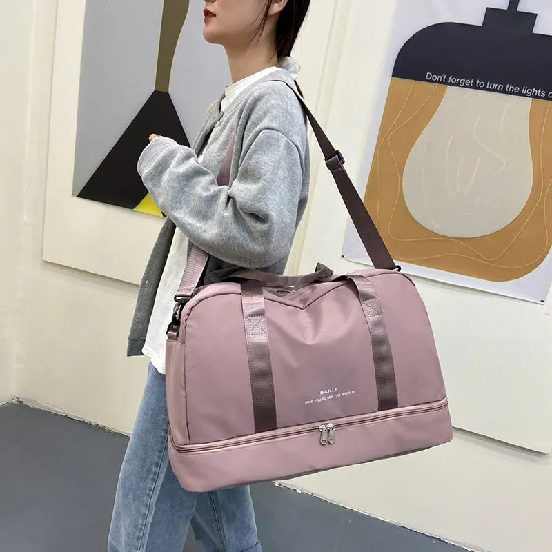 Women's & Men's Large Capacity Short Business Trip Lightweight Travel Bags