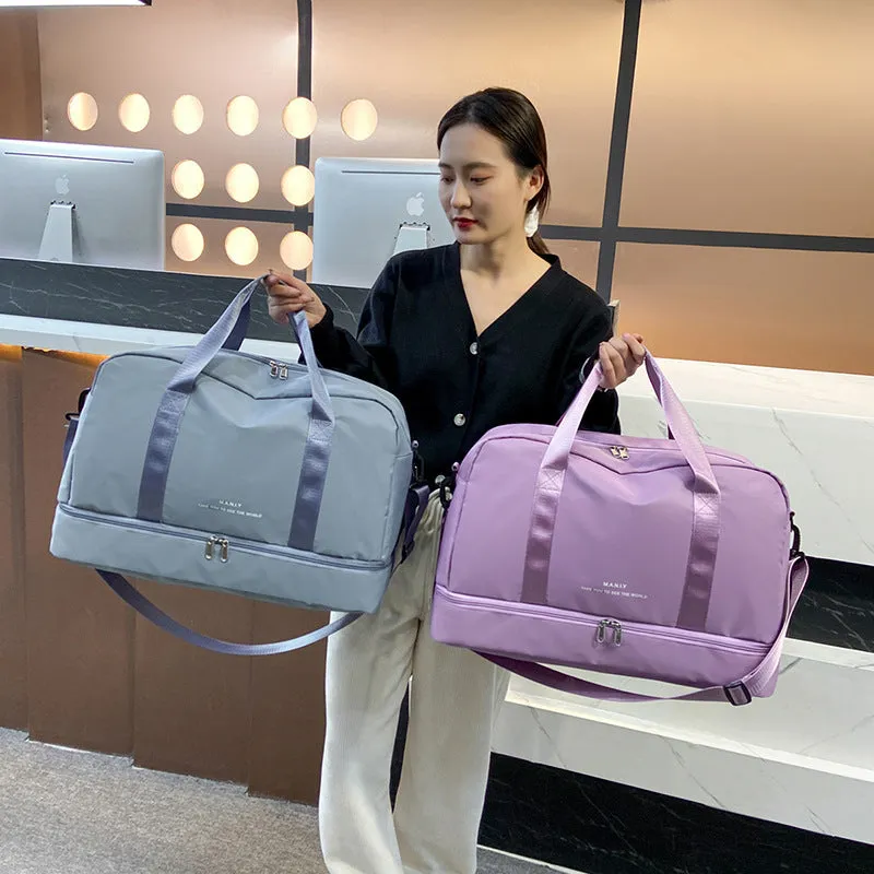 Women's & Men's Large Capacity Short Business Trip Lightweight Travel Bags