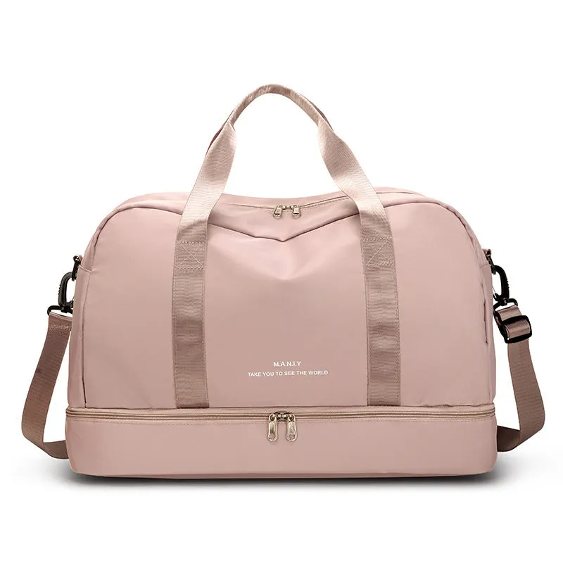 Women's & Men's Large Capacity Short Business Trip Lightweight Travel Bags