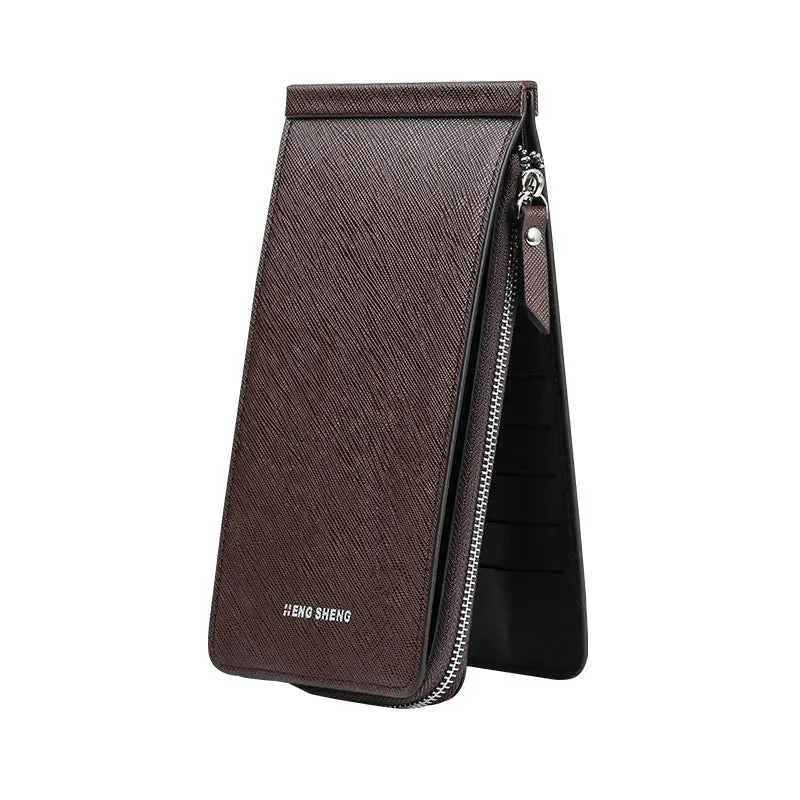 Women's & Men's Long Zipper Mobile Handbags