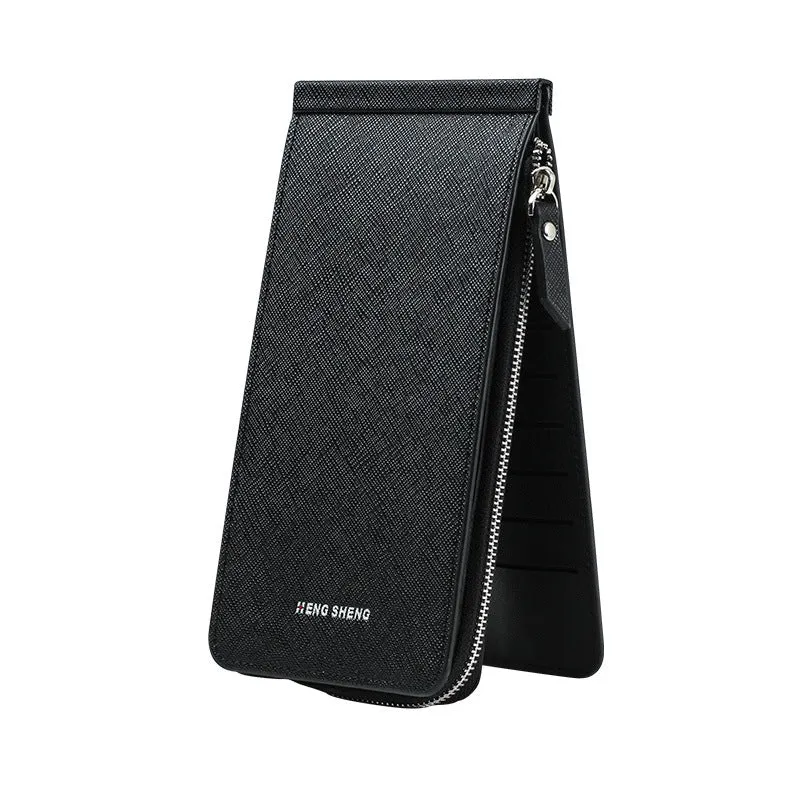 Women's & Men's Long Zipper Mobile Handbags