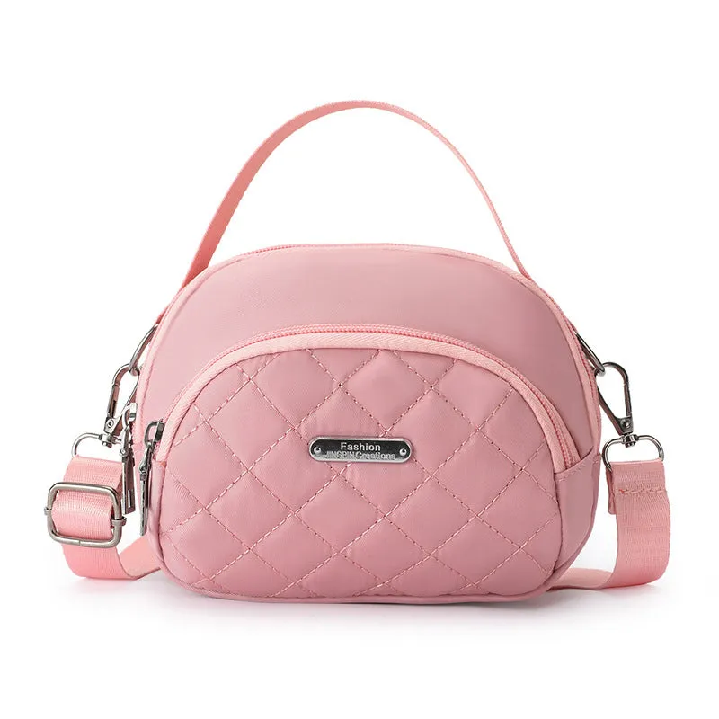 Women's Canvas Waterproof Exercise Oblique International Stall Shoulder Bags