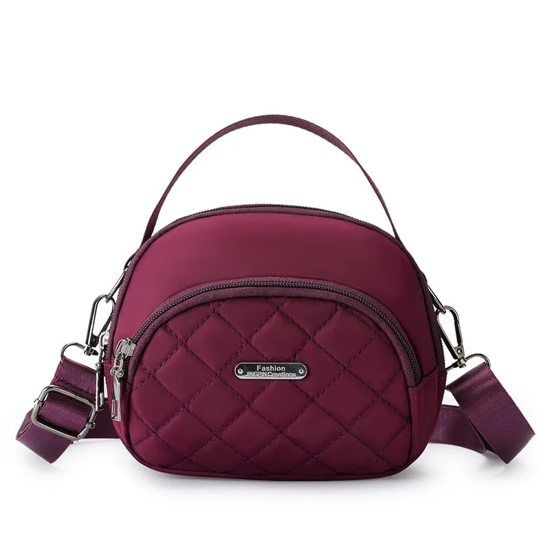 Women's Canvas Waterproof Exercise Oblique International Stall Shoulder Bags