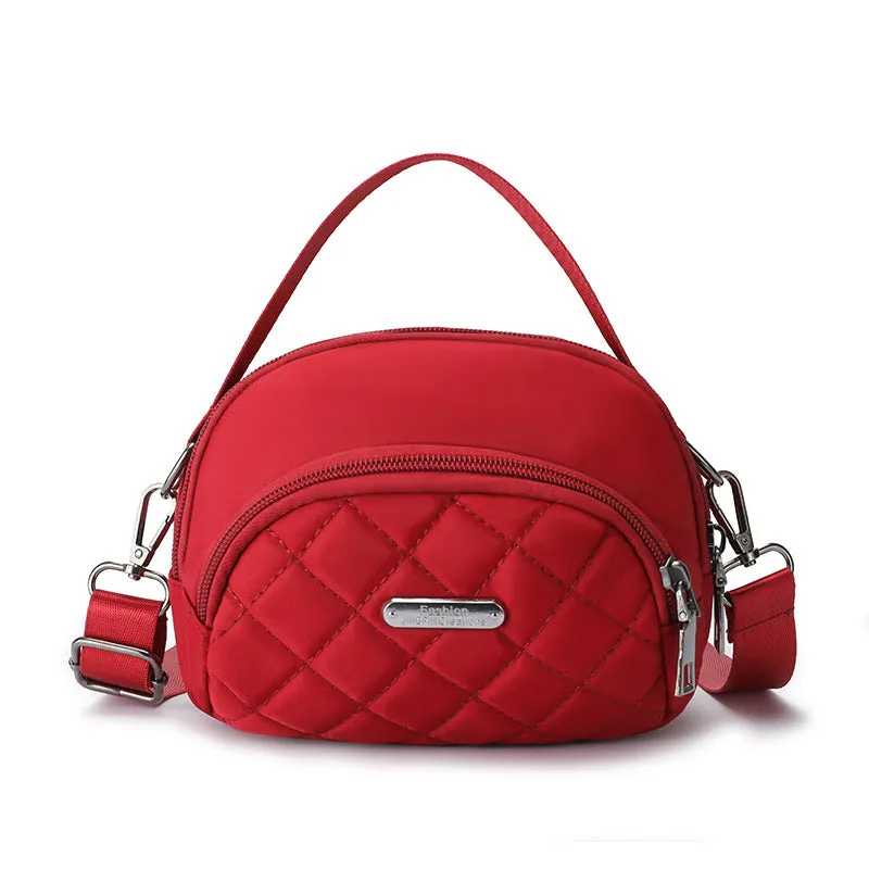 Women's Canvas Waterproof Exercise Oblique International Stall Shoulder Bags