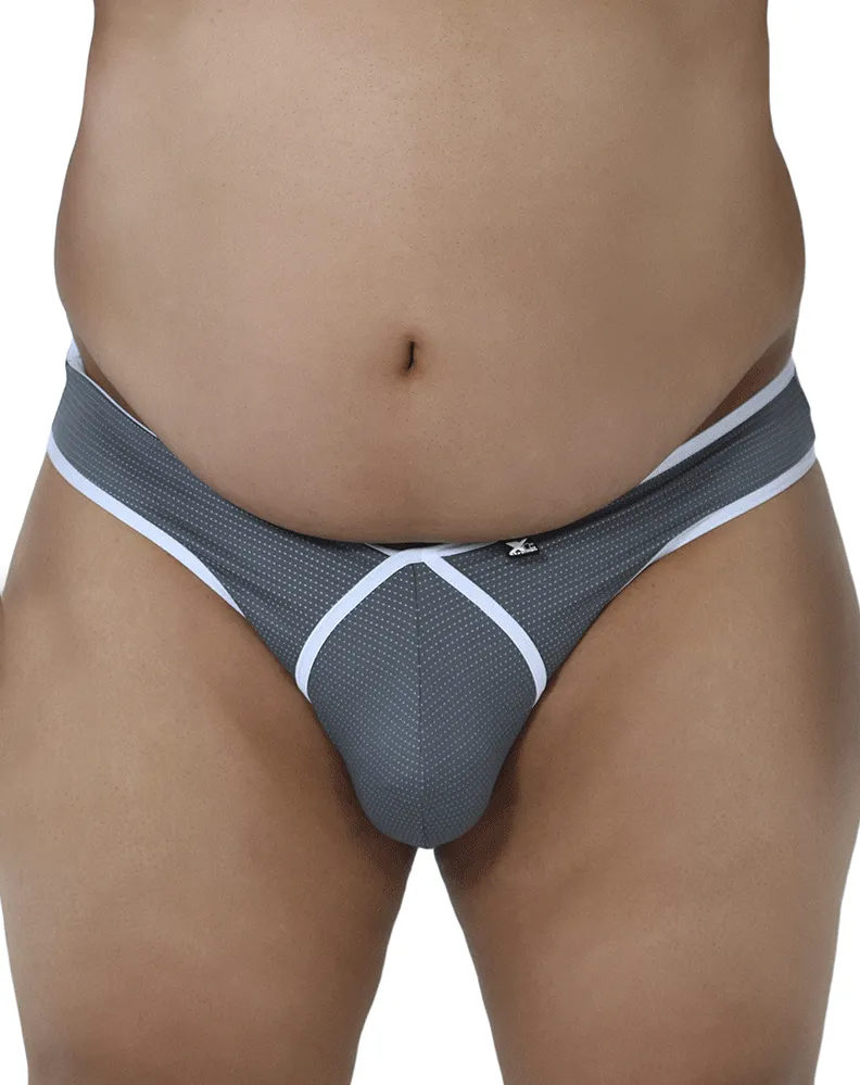 Xtremen 91021x Microfiber Briefs Plus Size Gray